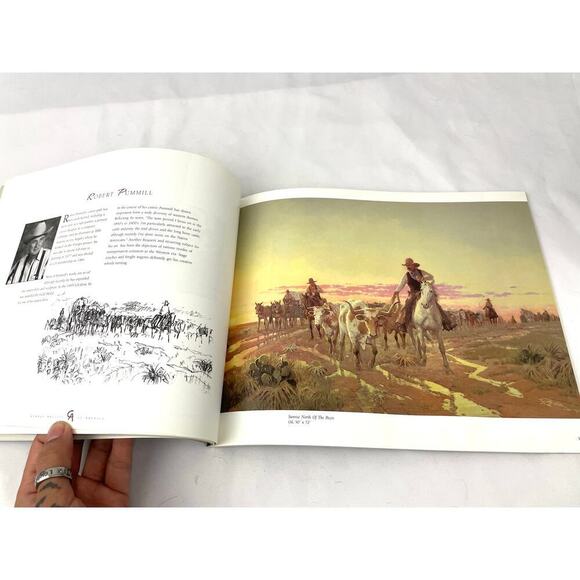 Cowboy Artists of America Paperback 36th Phoenix Art Museum 2001 First Edition - Picture 8 of 11